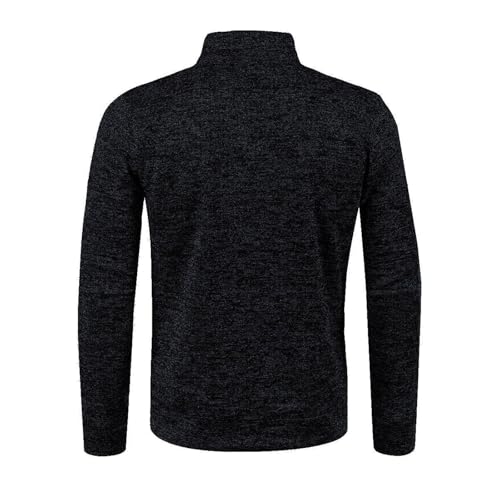 Mens Jackets Stand Collar Zip Up Fashion Spring Fall Warm Cardigan Jackets - image 5