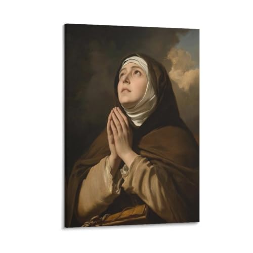 Art chrétien dévotionnel Sainte-Anne UYAART œuvre sur toile
