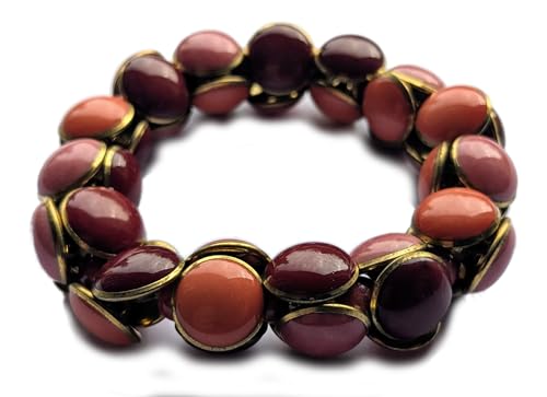 Bracelet élastique en porcelaine pour sublimer vos tenues bohèmes