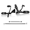 TCT-MT Forward Control Foot Pegs Kit Linkage Levers Fit for Harley Sportster 883 1200 2004-2013; Sportster 1200 Nightster (XL1200N) 2007-2012 Black