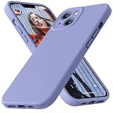 Ktele Compatible with iPhone 13 Case 6.1 inch Premium Liquid Silicone [Soft Microfiber Lining Anti-S