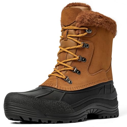 Kelway Insulated Leather Snow Boots