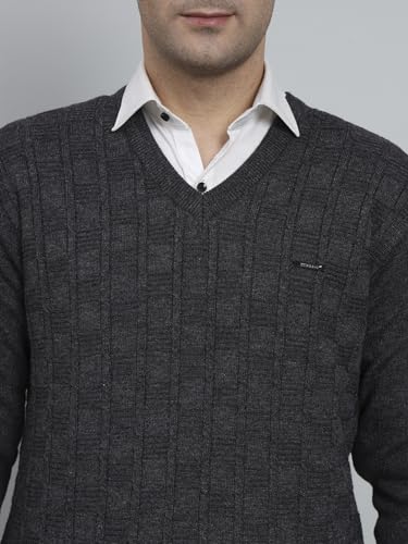 Image of eWools Men's Winterwear Woolen Striped Sweaters
