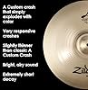 Zildjian A-Custom Fast Crash 16" Brilliant Finish - Crash Cymbal #4