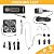 Non-WiFi/Bluetooth Smoker Parts for Masterbuilt Gravity Series 560 800 1050 Control Panel Replacement Fan Kit Power Adapter Cords Hopper Lid Door Switch Digital Charcoal Grill MB20041020 MB20040122
