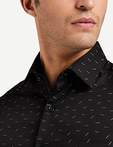 Image of Diverse Men's Cotton Printed Full Sleeve Regular Formal Shirt