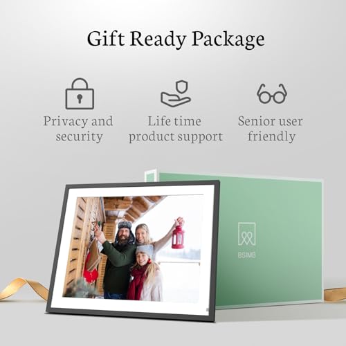 Bsimb 16.7 Inch 32Gb Extra Large Digital Picture Frame Wifi, Smart Photo Frame With Hd Touch Screen, Auto-Rotate, Motion Sensor thumb #8