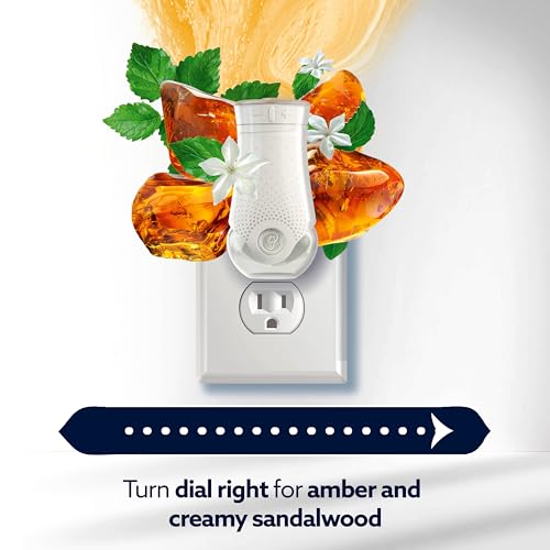 Glade PlugIns CustomScent Refills, Leather & Golden Amber, 5 Count - image 5