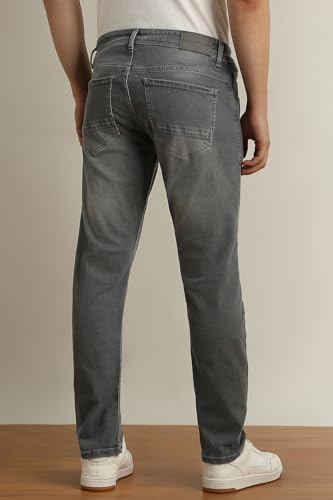 Image of Peter England Men's Skinny Fit Jeans | Denim | Casual Wear | Stylish Bottoms