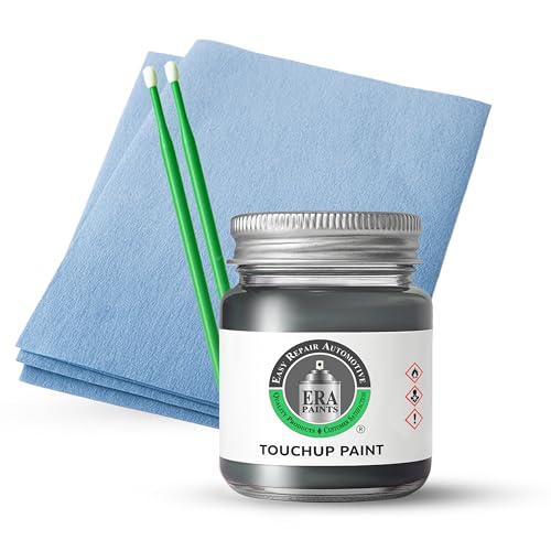 ERA Paints - KKJ - Titanium Grey Metallic for TOYOTA Exact OEM Color Match Automotive Touch Up Paint for Cars - Scratch & Chip Repair for Metal & Plastic - Basic Kit - Made in USA