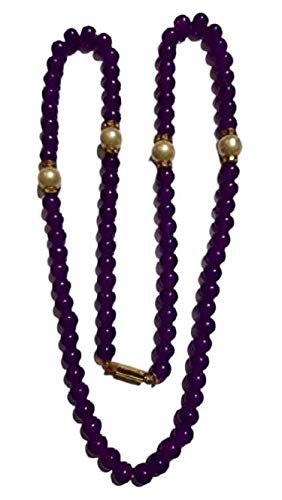 Fancy Mala 71 cm : collier mala bouddhiste, bracelet de perles de méditation yoga