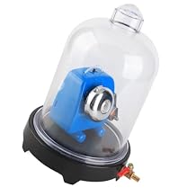 Hilitand Vacuum Bell Jar, Classroom Laboratory Vacuum Bell Jar Vacuuming Demonstration Hood Teaching Tools, Vacuum Chambers, Hilitand8yf6mevd79
