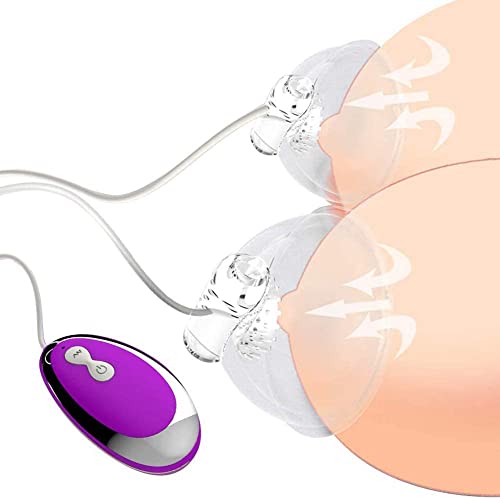Aspirateur de tétons - Pompe de poitrine - Stimulateur de mamelons - Vibrateur pour femmes - Gros mamelons rigides - Jouet sexuel pour seins