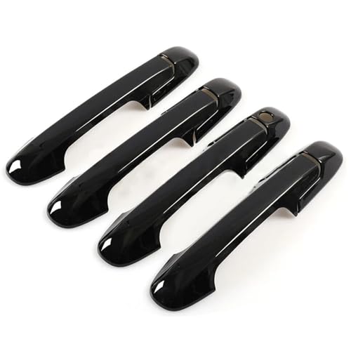 Couvercle poignée porte Accord Sedan 2003-2007, cache extérieur ABS noir anti-rayures