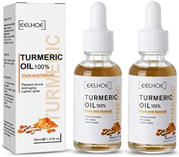 2023 New Turmeric Dark Spot Corrector Serum Oil, Turmeric Face Serum Oil, Bright Skin Dark Spot Corrector Face Serum (2PCS*30ML)