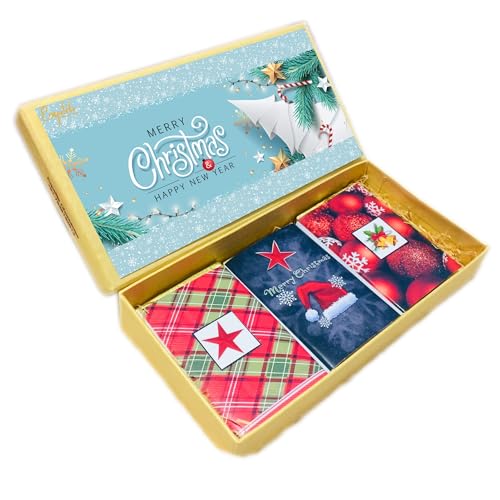 Image of Expelite Mery Christams And New Year Chocolate Gift For Girl Friend - 10 PC Happy Near Year Gift for Employees