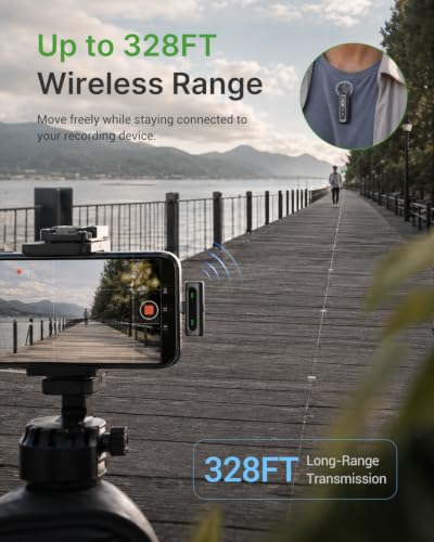 USB C Lavalier Microphone Wireless Mini Mic for Type-C Android Phone/Tablet/PC Video Recording Clip-on Mics with Rotatable Clip&Denoise Recording, Ideal for Vlog Tiktok Youtube Podcast Content Creator - image 7