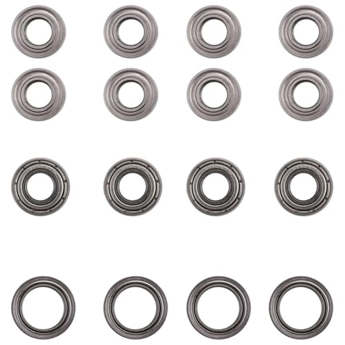 {[ xAO For Tamiya For TT02 TT02D TT-01D 1/10 RC J[AbvO[hp[cANZT[ J[s[X 16 {[xAOLbg