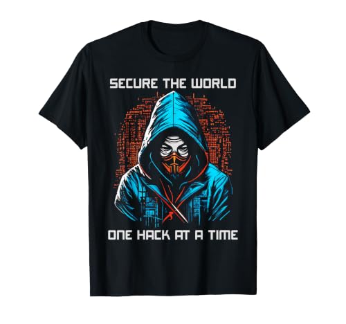 Sicurezza informatica Secure World Ethical Hacker Design tecnologico Maglietta
