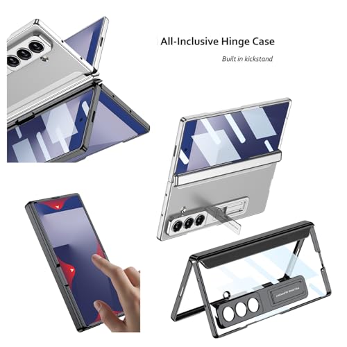Coque rigide Samsung Galaxy Z Fold 7 finition premium dorée