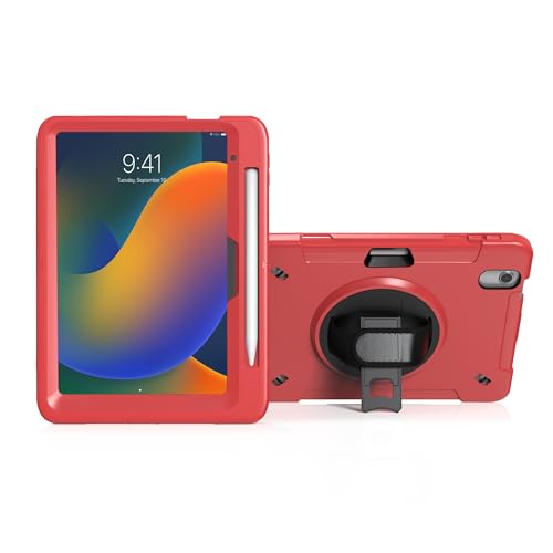 Funda iPad 10 generación resistente para usar en movilidad con soporte giratorio