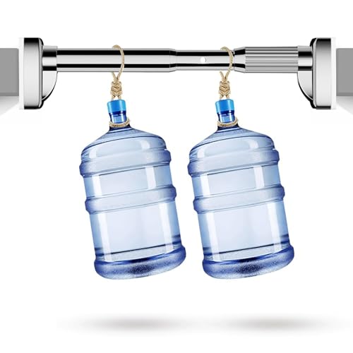 Barre de douche en acier inoxydable antidérapant et extensible jusqu'à 500 cm - 2