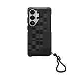 URBAN ARMOR GEAR UAG for Samsung Galaxy S26 Ultra Metropolis LT Case Bundle with Wrist Paracord Lanyard, Kevlar Black