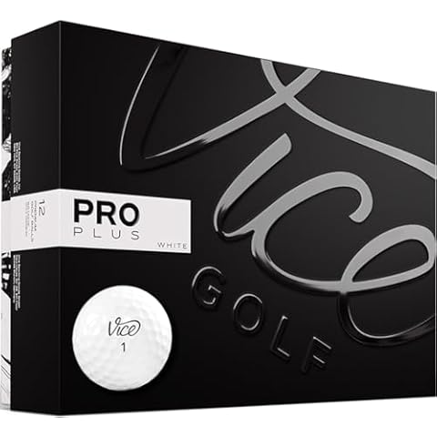 VICE Golf Pro Plus White Golf Balls Cover