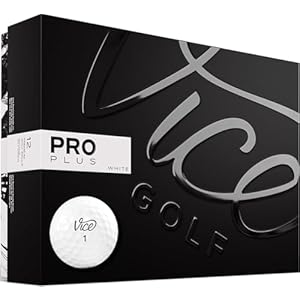 VICE Golf Pro Plus White Golf Balls