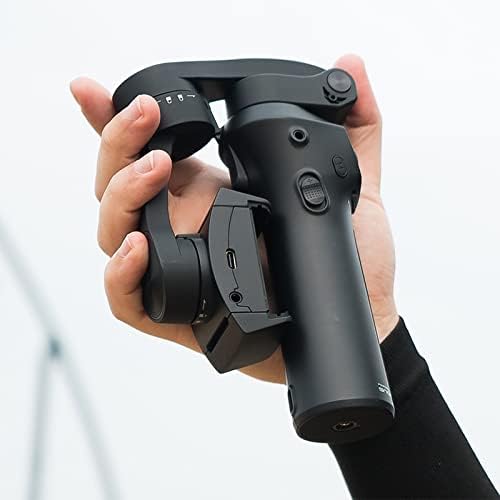 Hand holding the 3-Axis Smartphone Gimbal Stabilizer