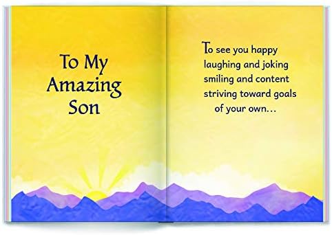 Miniatura 3 de Blue Mountain Arts Susan Polis Schutz - Mini libro (para mi hijo con amor), regalo de cumpleaños, regalo de graduación, relleno de calcetines o