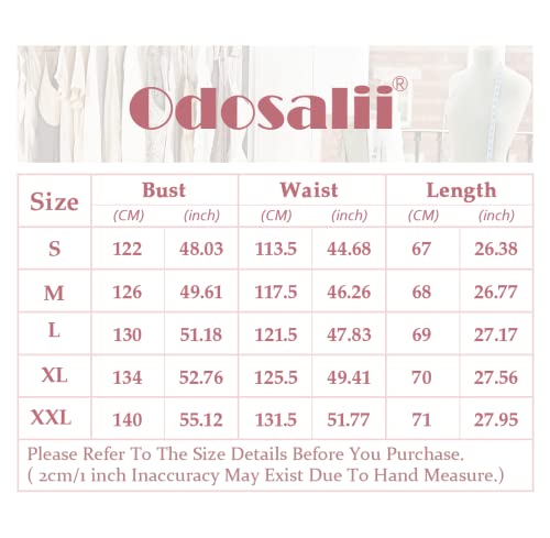 Odosalii Womens Oversized Batwing Baggy lange mouw Pullover Jumper Casual Tops Blouse T-Shirt - Image 6