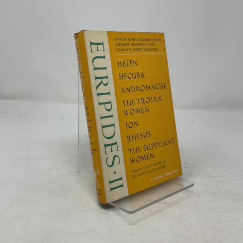 Euripides II B002DCWFM4 Book Cover