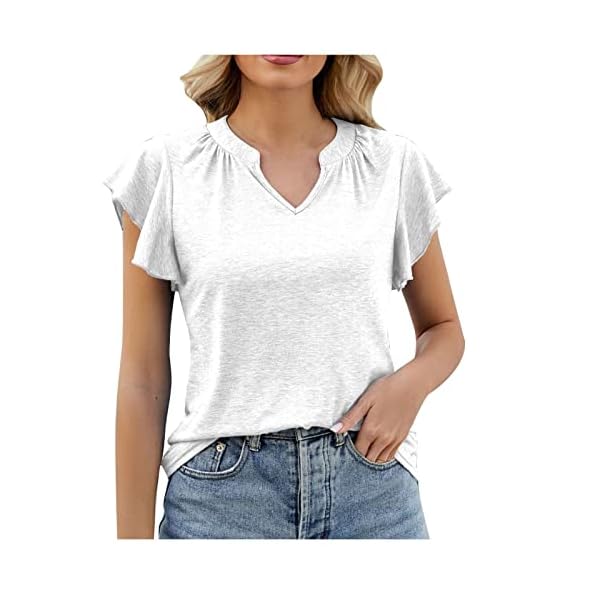 Summer-Shirts-for-Women-2023-Fashion-Short-Sleeve-V-Neck-Tops-Casual-Solid-Color-Shirts-Womens-Blouses-and-Tops Summer-Shirts-for-Women-2023-Fashion-Short-Sleeve-V-Neck-Tops-Casual-Solid-Color-Shirts-Womens-Blouses-and-Tops