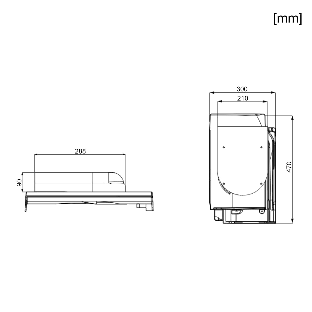 Flachlüfter für Braas - RUBIN 9V Dachfläche Entlüfter Dachlüfter Entlüfter Lüfterziegel für kermische Dachsteine (RAL 9005 - Schwarz)