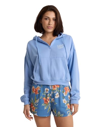 Amazon.com: Volcom Women's Get Up Full Zip Hoodie – Recycled