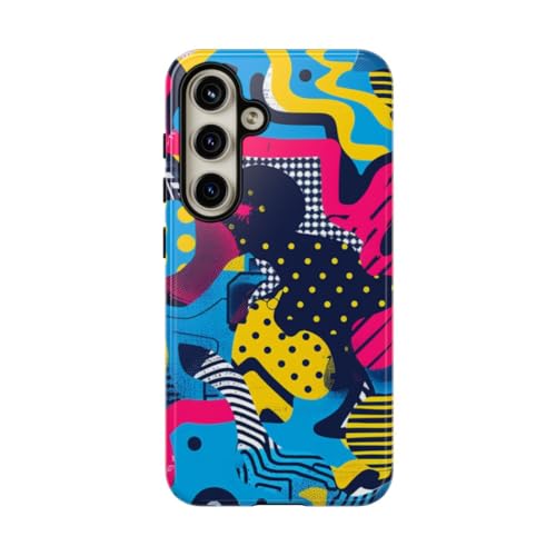Coque Samsung S24 jaune abstrait pour sublimer votre look