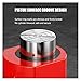Capacity Jacks, Low Profile Jack with A Stroke of 0.82in/21mm,Industrial Hydraulic Jacks, Low Profile Jack, Jacks with Automatic Retraction(50T/110231lb-0.7