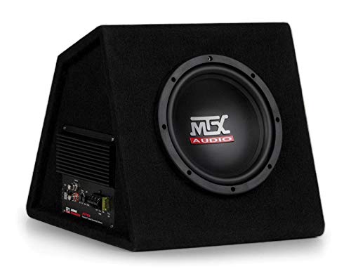 MTX Caisson Amplifie RTP8 Classe-D avec Subwoofer O20 cm 120 W RMS