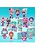 Tharos Distribution XOX Kweenie 4 Inch Mystery Figurine 4-Pack Bundled Gift Set - (2) Quirky Kweens and (2) Fearless Kweens Series Includes Display Case