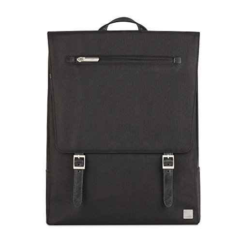 Moshi Helios Designer Laptop Backpack Up to 15-inch, Vegan Leather, Water-Repellent Coating, Padded Compartment for laptops up to 15