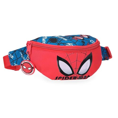 Marvel Spiderman Authentic Riñonera Rojo 27x11x6,5 cms Poliéster L