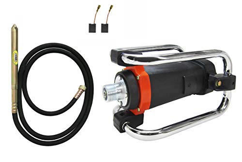 YJINGRUI Power Concrete Vibrators 2HP 110V 16,000VPM Handheld Concrete Vibrating with Shaft Rod (4.5m (14-3 4ft))