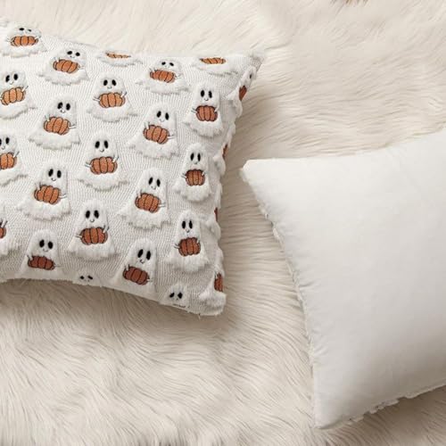 Housses de coussin d'automne finitions soignées pour lit - 7
