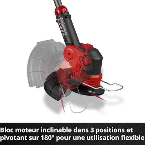 Coupe-bordures sans fil Einhell pour harmoniser les contours de pelouse et allées - 7