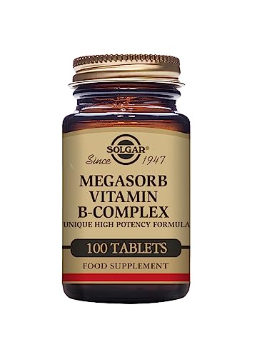 Solgar Megasorb Vitamin B-Complex Tablets, Pack of 100