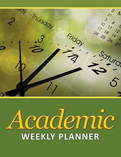 Academic Weekly Planner 1681277751 Book Cover