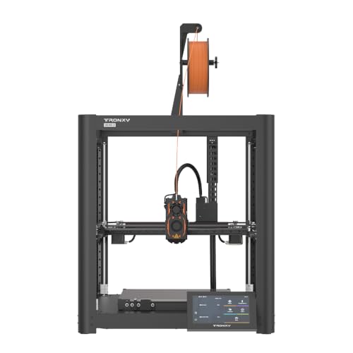 TRONXY TRONXY VEHO 3 3D Printer, 600mm/s High-Speed CoreXY, 330×330×400mm Large Build Volume, Fully Assembled, Upgraded Klipper System, Auto Belt Tension, Ready-to-Use for Beginners & Pros