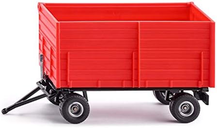 Siku 2896, Oehler Combination Trailer, 1:32, Metal/Plastic, Green, Incl. mounted crane and 3 attachments