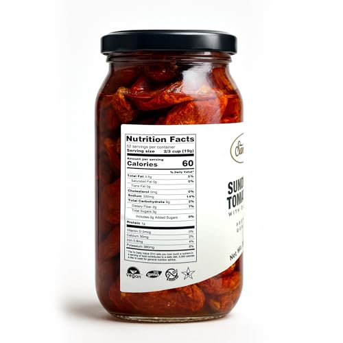 Sanniti Sun Dried Tomatoes in Olive Oil, 35 oz
